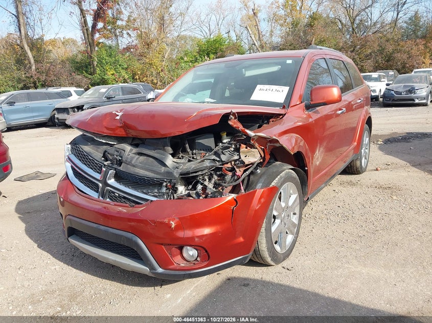 Vin: 3c4pdcdgxet105702, lot: 46951739, dodge journey limited 20142