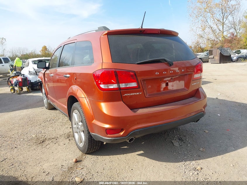 Vin: 3c4pdcdgxet105702, lot: 46951739, dodge journey limited 20143