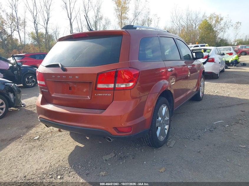 Vin: 3c4pdcdgxet105702, lot: 46951739, dodge journey limited 20144