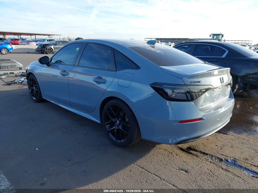 Vin: 2hgfe2f5xnh582297, lot: 46951801, honda civic sport 20223