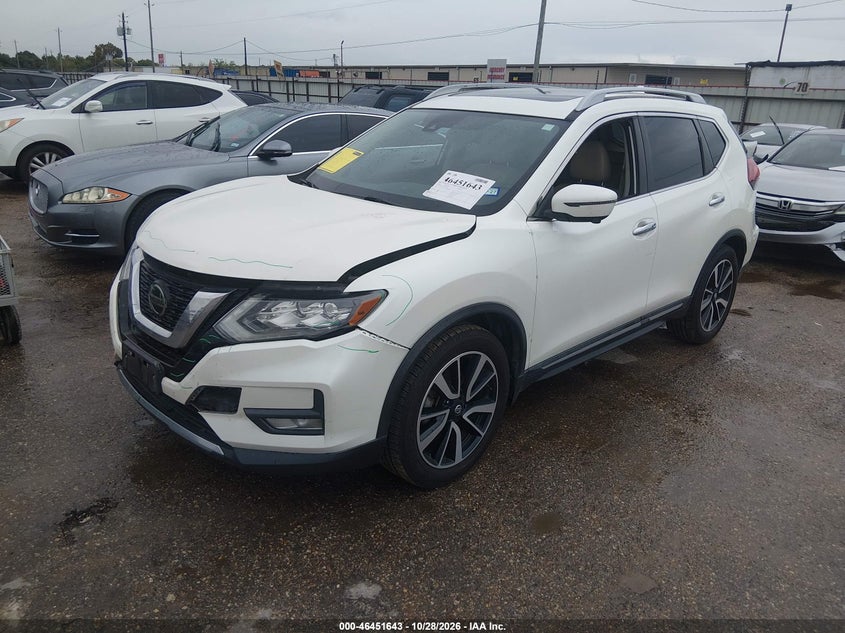 2020 Nissan Rogue Sl Fwd, Front End, IAAI, VIN 5N1AT2MT9LC736543 — photo 2
