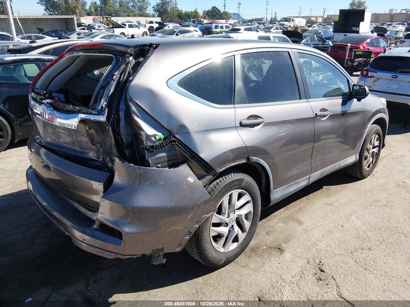 Vin: 3czrm3h59fg705391, lot: 46952282, honda cr-v ex 20154