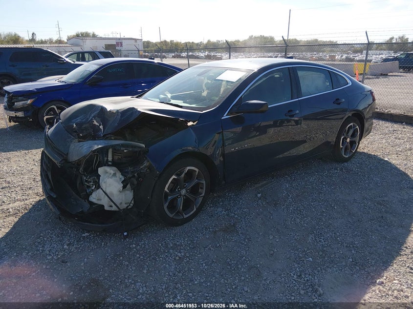 Vin: 1g1zd5st4lf120944, lot: 46952329, chevrolet malibu fwd lt 20202