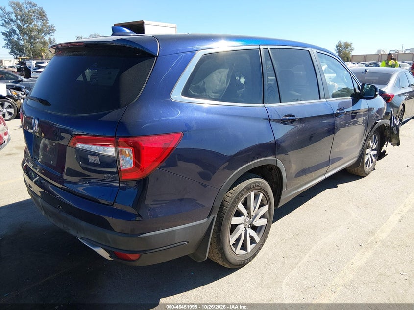Vin: 5fnyf5h5xnb002684, lot: 46952371, honda pilot 2wd ex-l 20224
