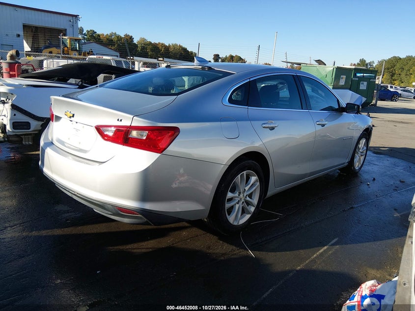 Vin: 1g1zd5st7jf245594, lot: 46952384, chevrolet malibu lt 20184