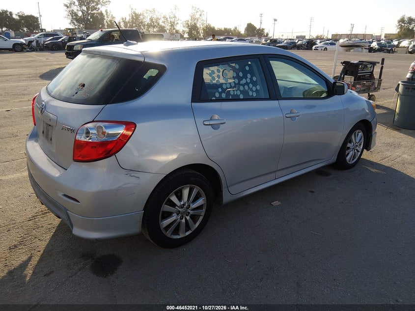 Vin: 2t1ku4ee2ac366266, lot: 46952397, toyota matrix 20104