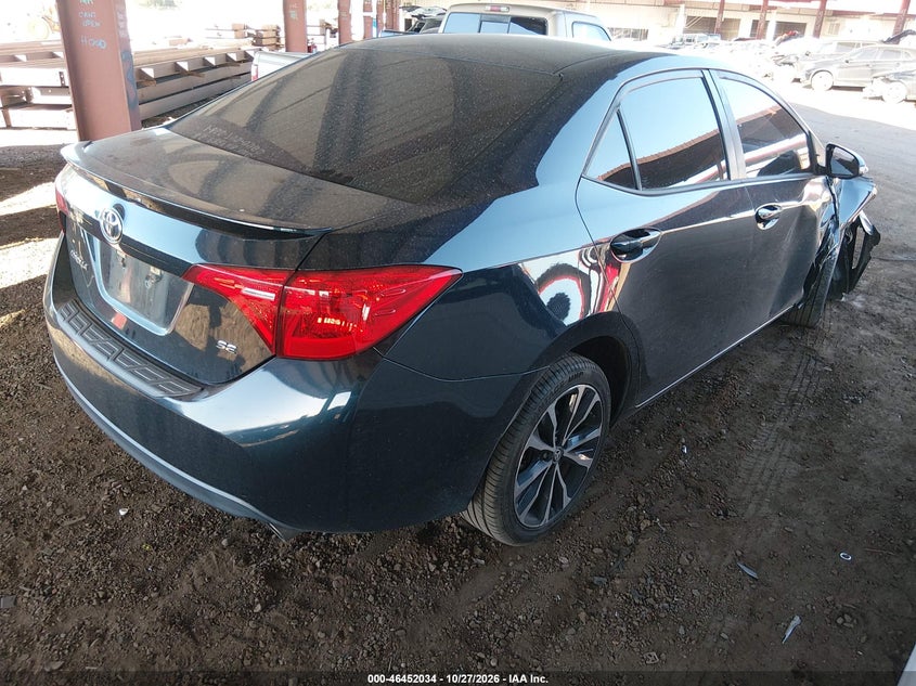 Vin: 5yfburhe1jp804994, lot: 46952411, toyota corolla se 20184