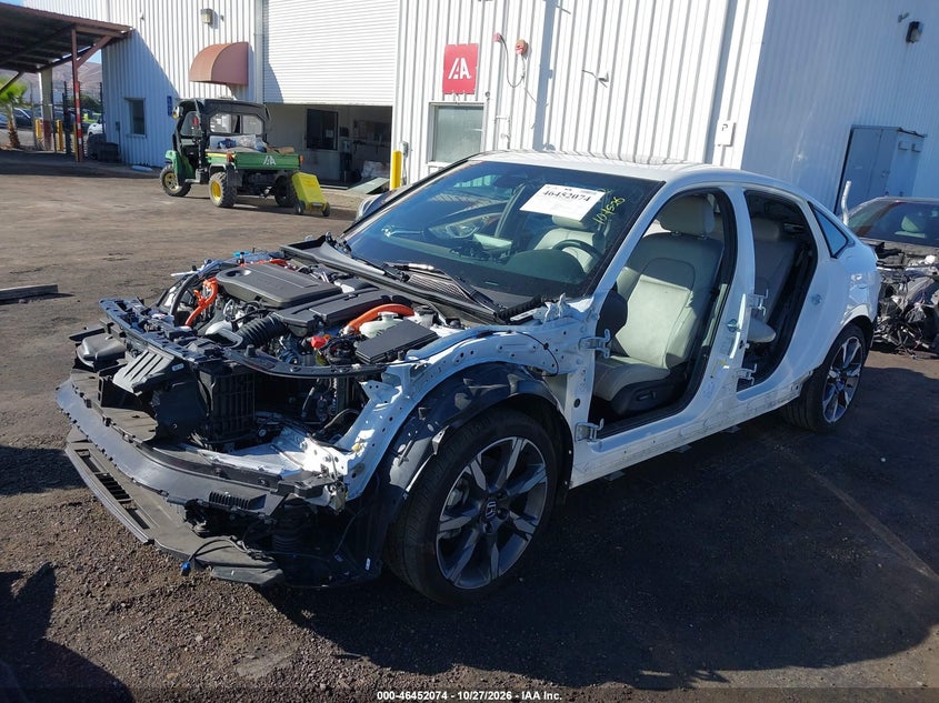 Vin: 2hgfe4f84th324764, lot: 46952450, honda civic hybrid sport/sport touring 20262
