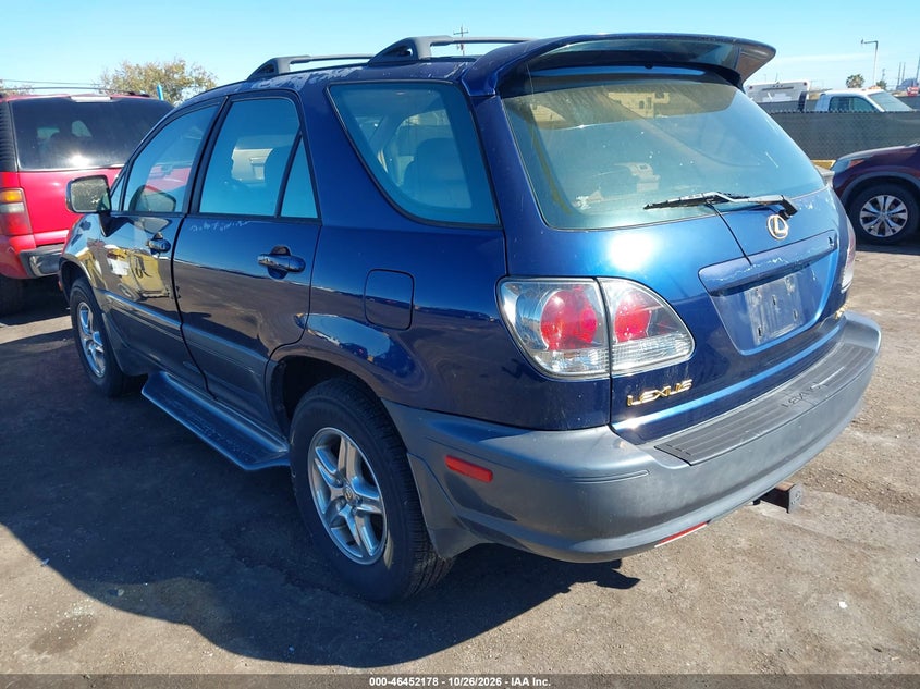 LEXUS RX 300 2003 VIN JTJHF10U430295809