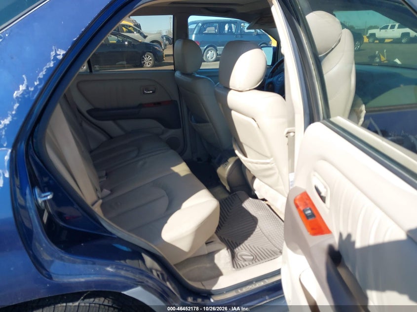 LEXUS RX 300 2003 VIN JTJHF10U430295809
