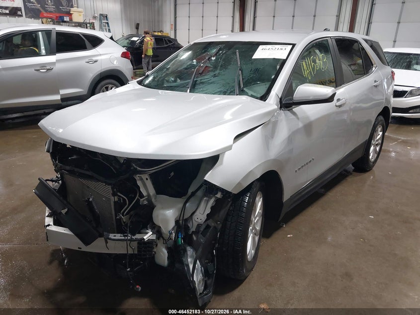 Vin: 3gnaxuev6ms163205, lot: 46952559, chevrolet equinox awd lt 20212