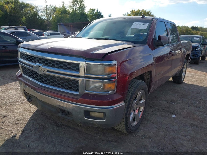 Vin: 3gcukrec3eg443085, lot: 46952584, chevrolet silverado 1500 1lt 20142