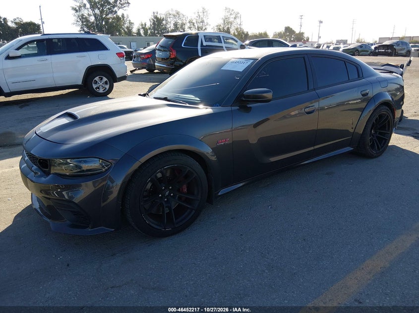 Vin: 2c3cdxgj6nh100832, lot: 46952593, dodge charger scat pack widebody 20222