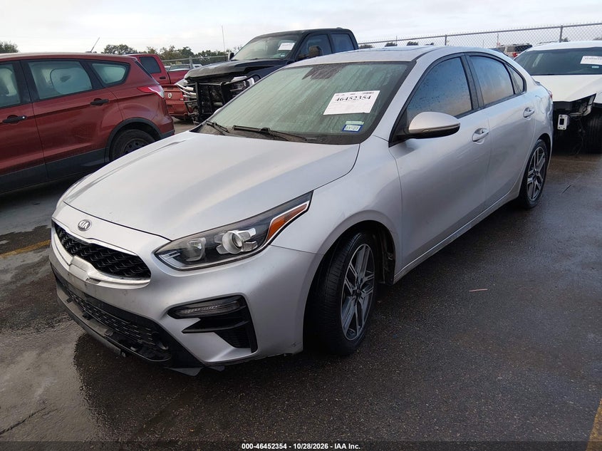 Vin: 3kpf54ad9le212038, lot: 46952730, kia forte ex 20202