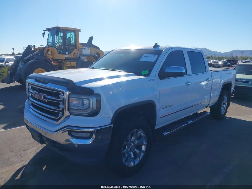 Vin: 3gtu2nec2gg388186, lot: 46952759, gmc sierra 1500 slt 20162
