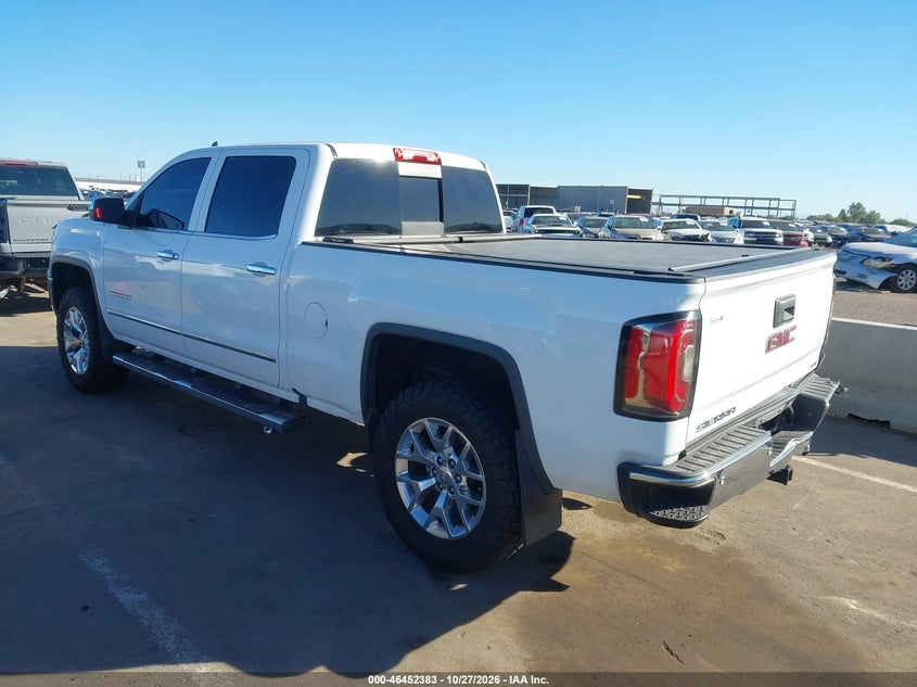 Vin: 3gtu2nec2gg388186, lot: 46952759, gmc sierra 1500 slt 20163