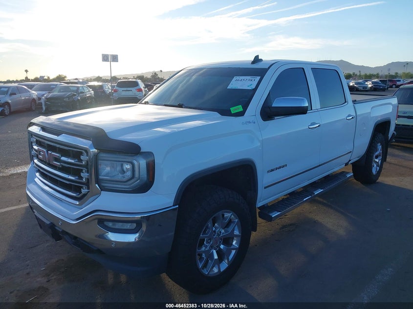 Vin: 3gtu2nec2gg388186, lot: 46952759, gmc sierra 1500 slt 20162