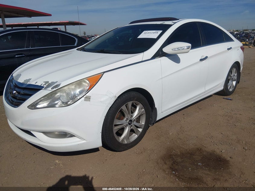 2013 Hyundai Sonata Limited, Normal Wear & Tear, IAAI, VIN 5NPEC4AC6DH725270 — photo 2