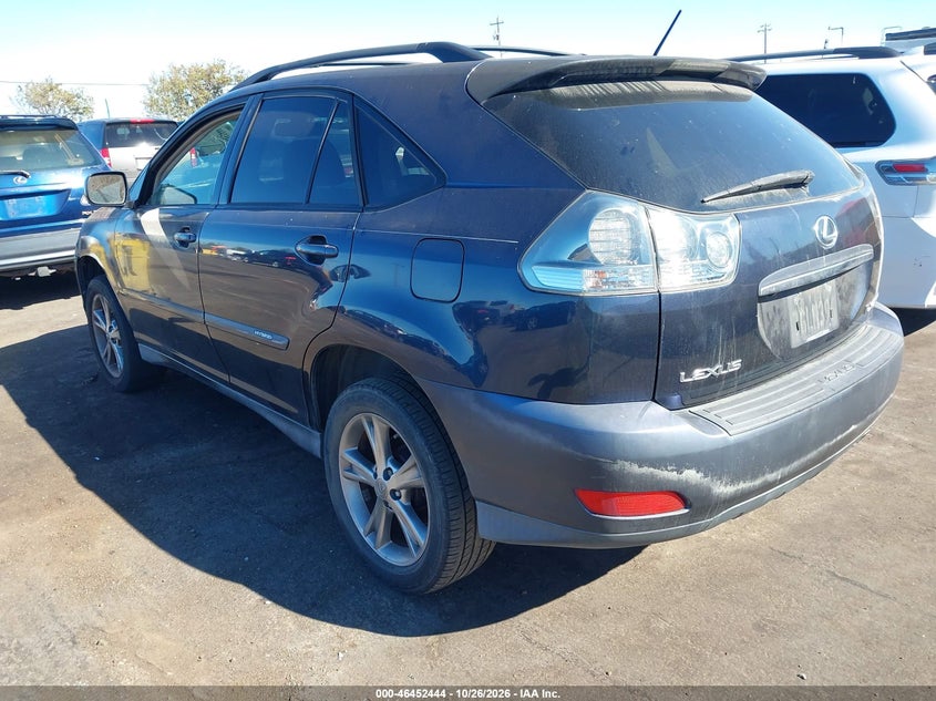 LEXUS RX 400H 2007 VIN JTJGW31U772003554