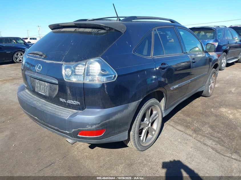 LEXUS RX 400H 2007 VIN JTJGW31U772003554