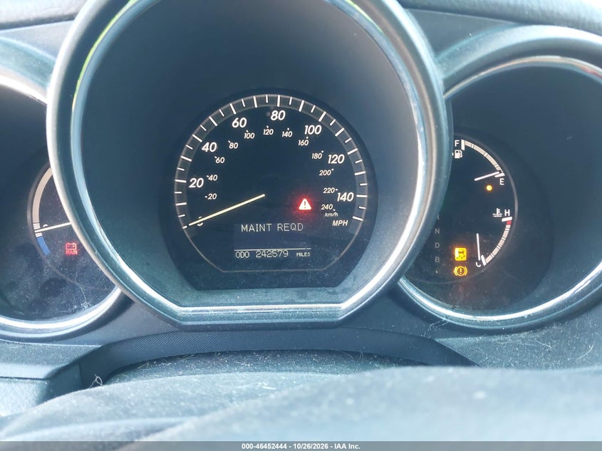LEXUS RX 400H 2007 VIN JTJGW31U772003554