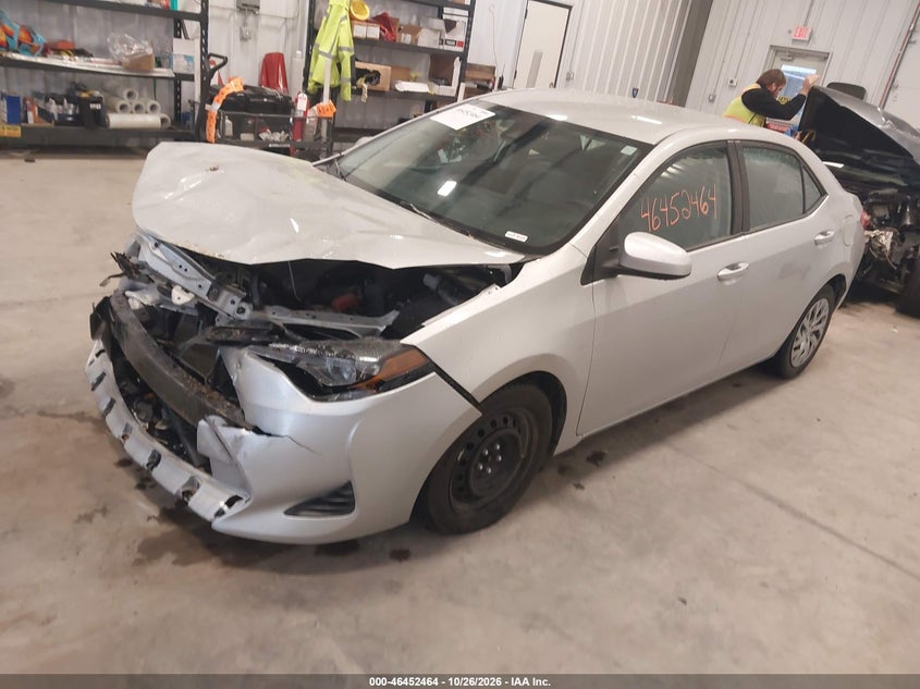 Vin: 2t1burhe4kc197829, lot: 46952840, toyota corolla le 20192