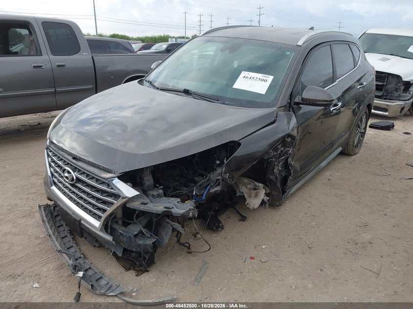 Vin: km8j33al3lu142793, lot: 46952876, hyundai tucson limited 20202