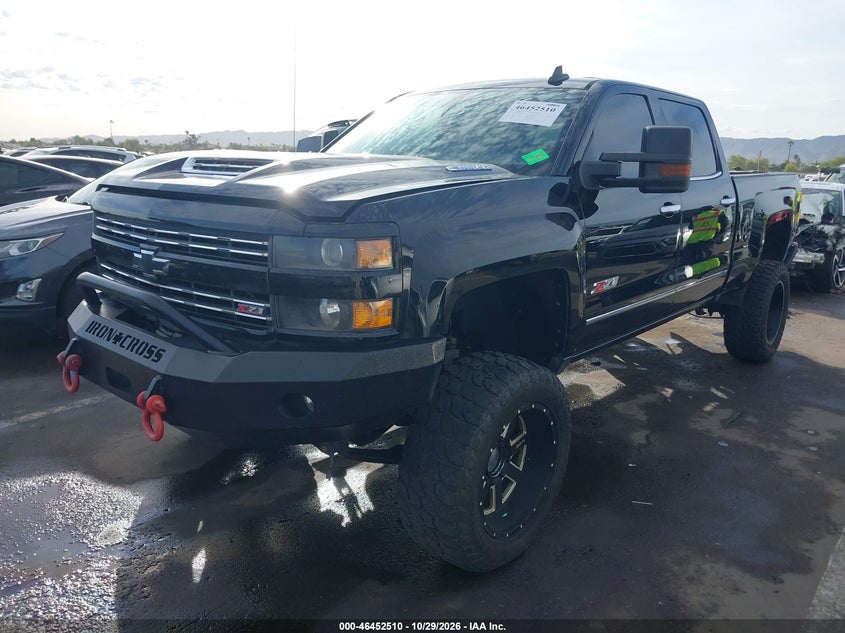 Vin: 1gc1kwey4jf127266, lot: 46952886, chevrolet silverado 2500hd ltz 20182