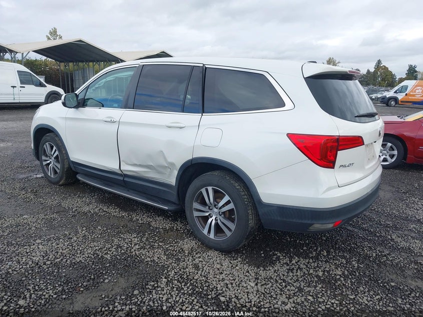 Vin: 5fnyf6h53jb061432, lot: 46952893, honda pilot ex-l 20183