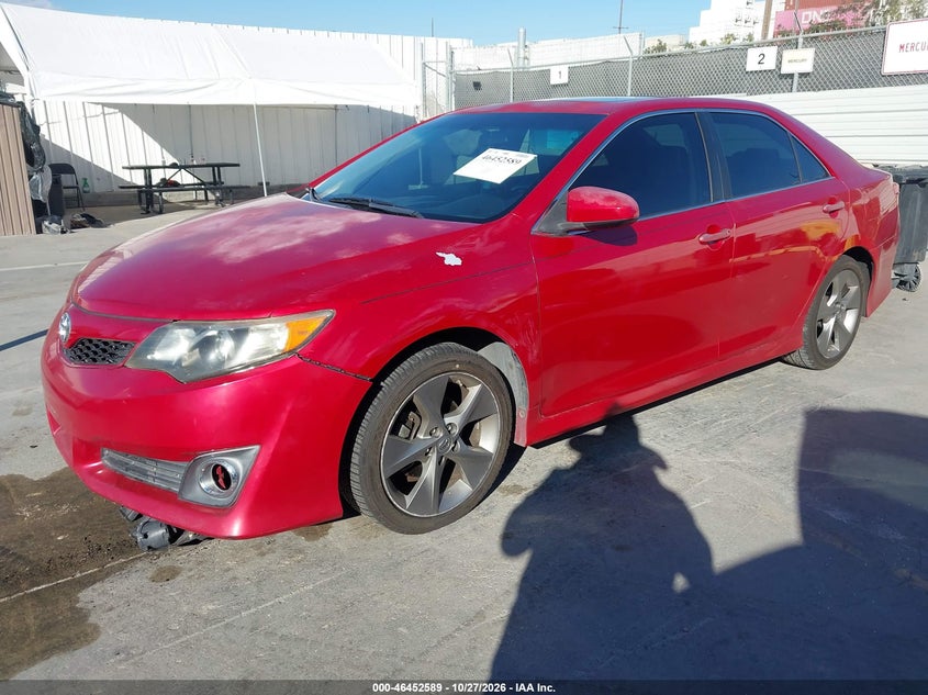 Vin: 4t1bf1fk1cu617826, lot: 46952965, toyota camry se limited edition 20122