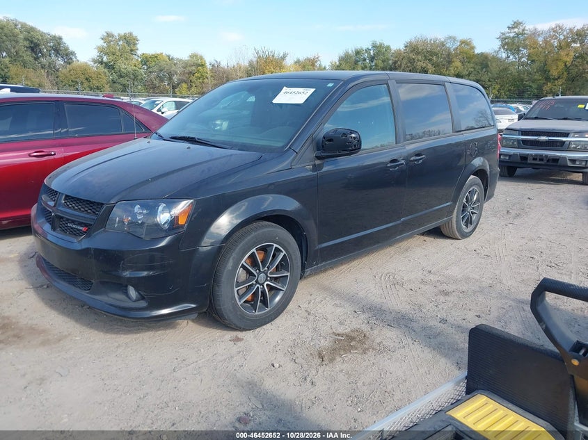 2019 Dodge Grand Caravan Gt, Звичайний знос, IAAI, VIN 2C4RDGEG6KR536891 — фото 2