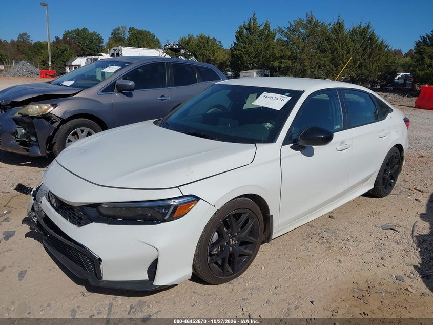 Vin: 2hgfe2f56th510705, lot: 46953046, honda civic sport 20262