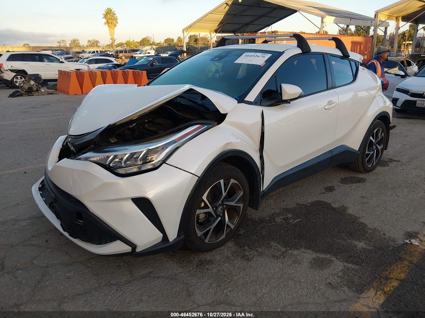 Vin: nmtkhmbx0mr133135, lot: 46953052, toyota c-hr xle 20212