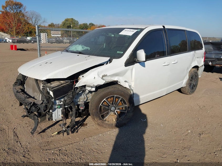 Vin: 2c4rdgeg6jr145884, lot: 46953062, dodge grand caravan gt 20182