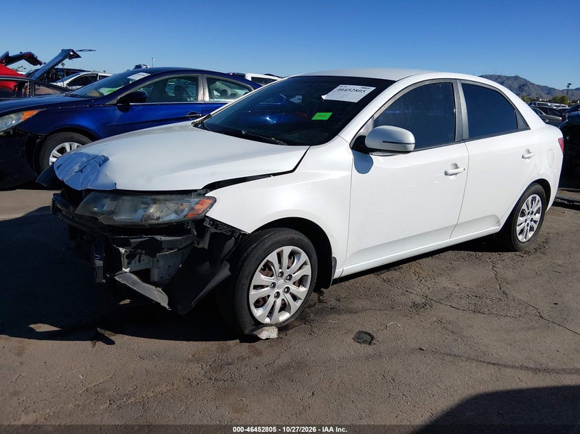 Vin: knafu4a23d5659167, lot: 46953181, kia forte ex 20132