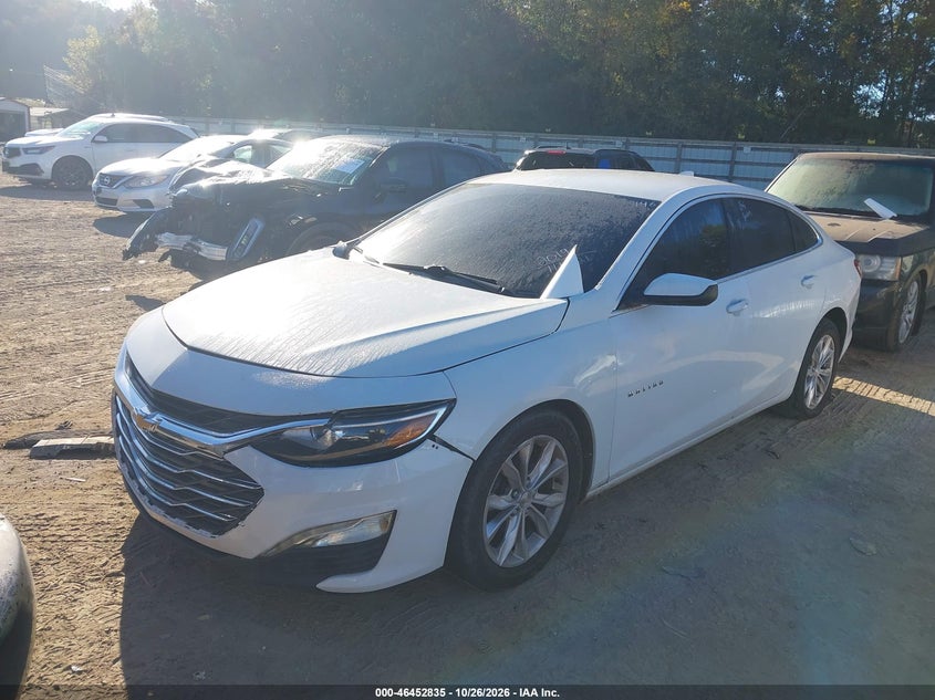 Vin: 1g1zd5st9kf196769, lot: 46953211, chevrolet malibu lt 20192