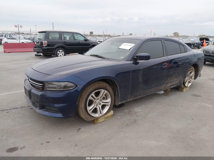 Vin: 2c3cdxbg1fh870756, lot: 46953324, dodge charger se 20152