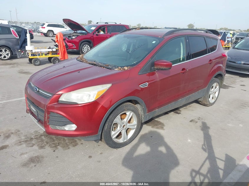 Vin: 1fmcu9gx0fuc15044, lot: 46953343, ford escape se 20152