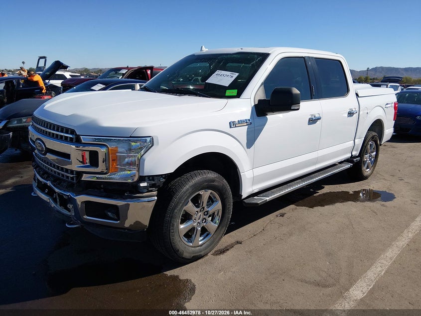 Vin: 1ftew1eg2jkd09040, lot: 46953354, ford f-150 xlt 20182