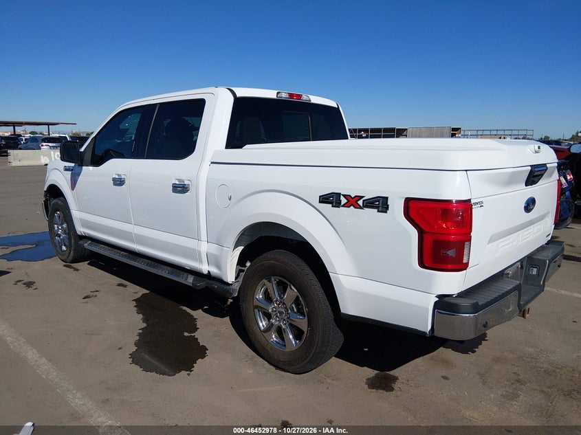 Vin: 1ftew1eg2jkd09040, lot: 46953354, ford f-150 xlt 20183