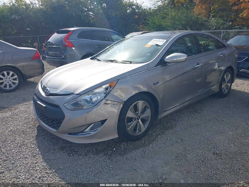 Vin: kmhec4a43ba018443, lot: 46953406, hyundai sonata hybrid 20112