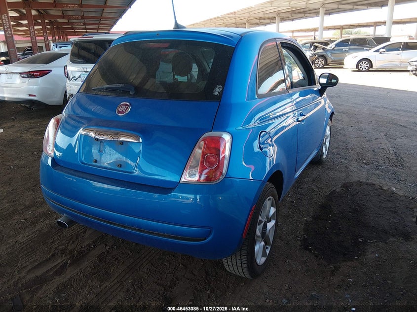 Vin: 3c3cffkr4ht699713, lot: 46953461, fiat 500 pop 20174