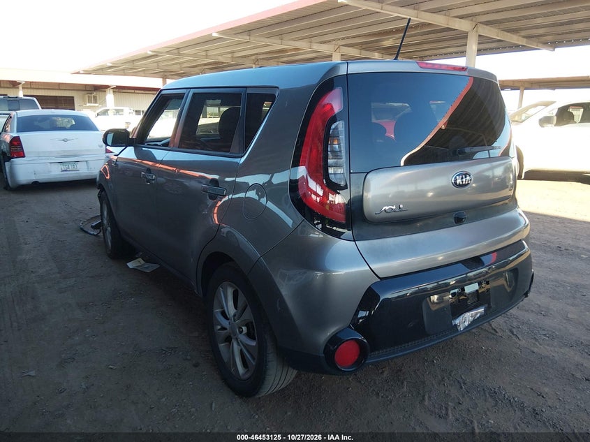 Vin: kndjp3a55g7271438, lot: 46953501, kia soul + 20163