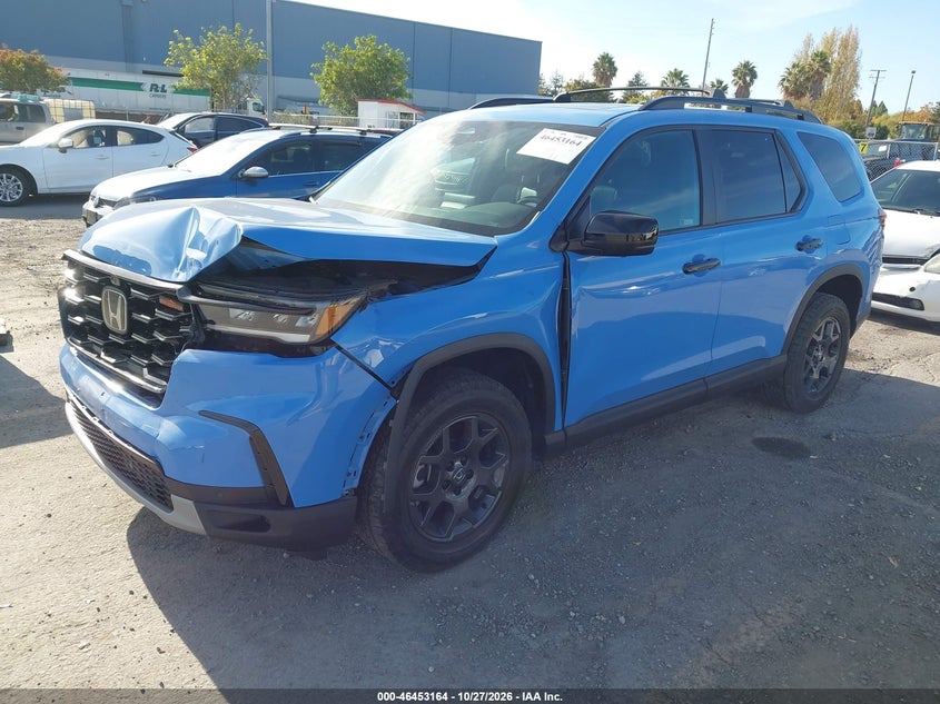 Vin: 5fnyg1h6xpb012911, lot: 46953539, honda pilot awd trailsport 20232