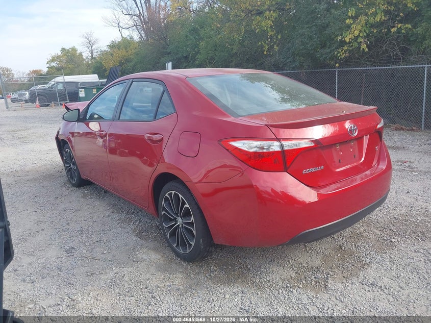 Vin: 2t1burhe1fc432810, lot: 46953944, toyota corolla s plus 20153