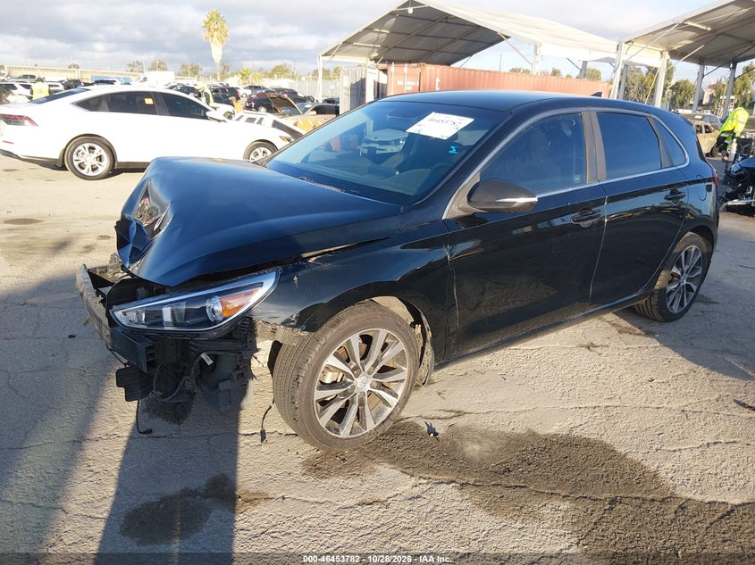 Vin: kmhh35le1ju031570, lot: 46954158, hyundai elantra gt 20182