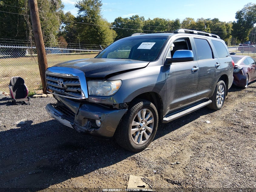 Vin: 5tdky5g11ds044086, lot: 46954207, toyota sequoia limited 5.7l v8 20132