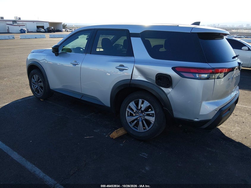 Vin: 5n1dr3ac6pc264023, lot: 46954310, nissan pathfinder s 4wd 20233