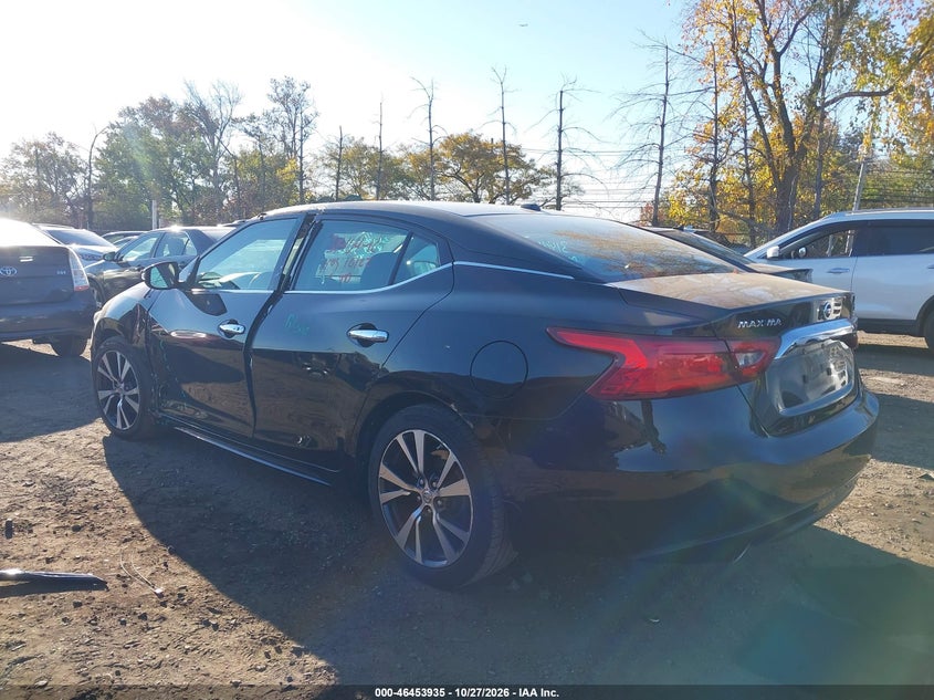 Vin: 1n4aa6ap1gc416993, lot: 46954311, nissan maxima 3.5 sv 20163