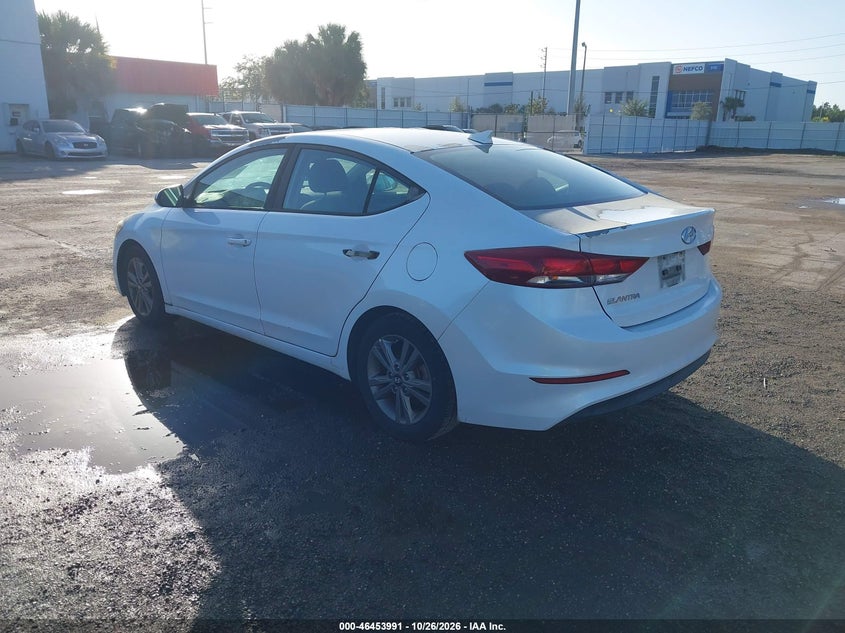 Vin: 5npd84lf5jh312806, lot: 46954367, hyundai elantra sel 20183